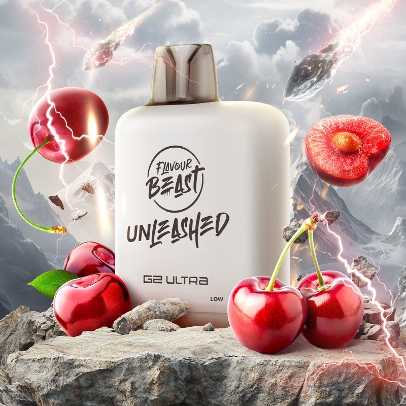 Level X G2 Ultra Flavour Beast Unleashed Pods – Epic Cherry Ice, 50K Puffs