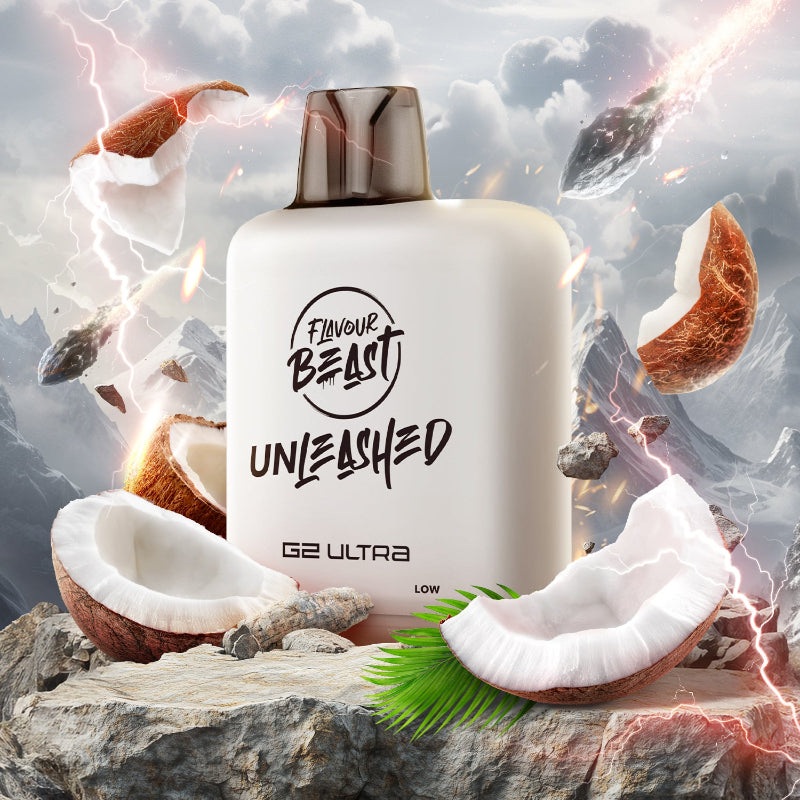 Level X G2 Ultra Flavour Beast Unleashed Pods – Epic Coconut Ice, 50K Puffs