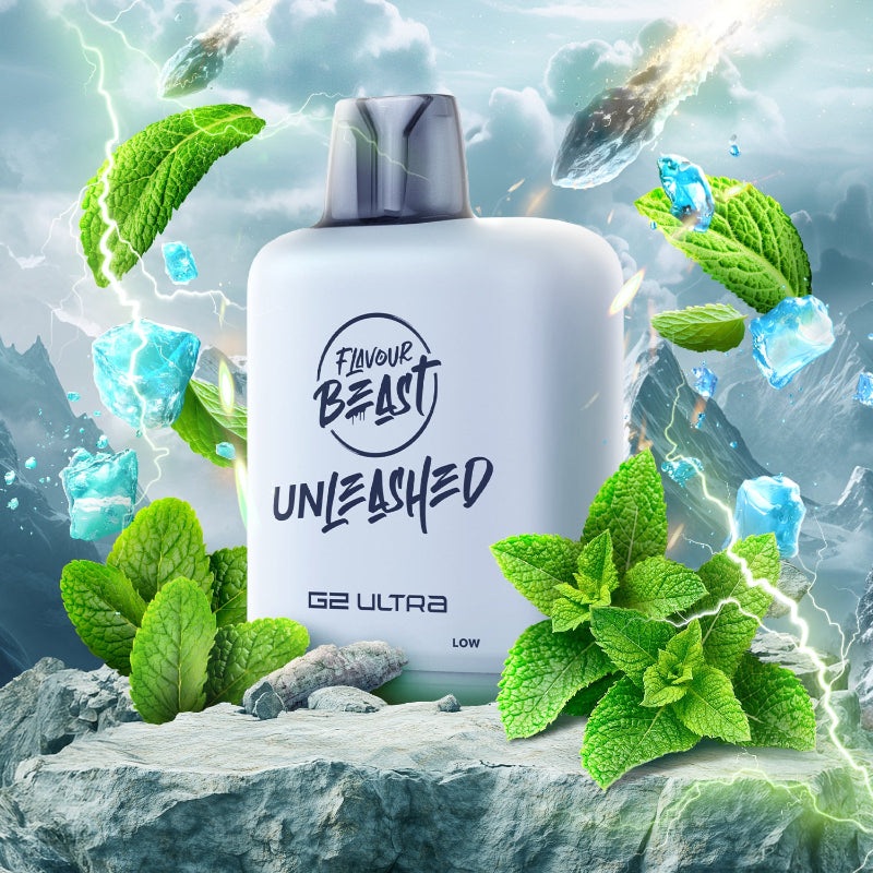 Level X G2 Ultra Flavour Beast Unleashed Pods – Epic Peppermint Ice, 50K Puffs