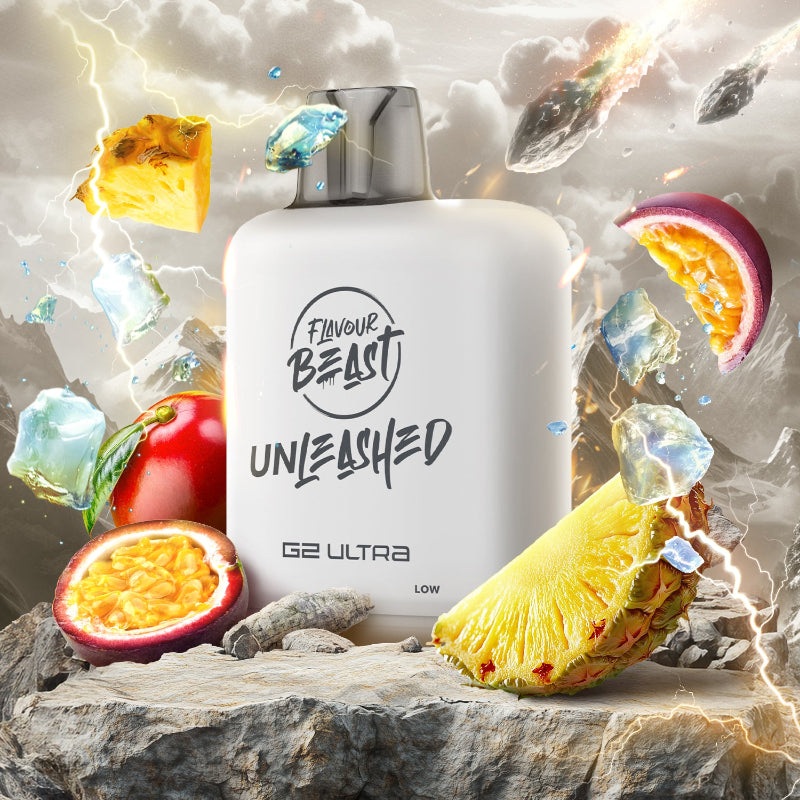 Level X G2 Ultra Flavour Beast Unleashed Pods – Epic Tropical Storm Ice, 50K Puffs