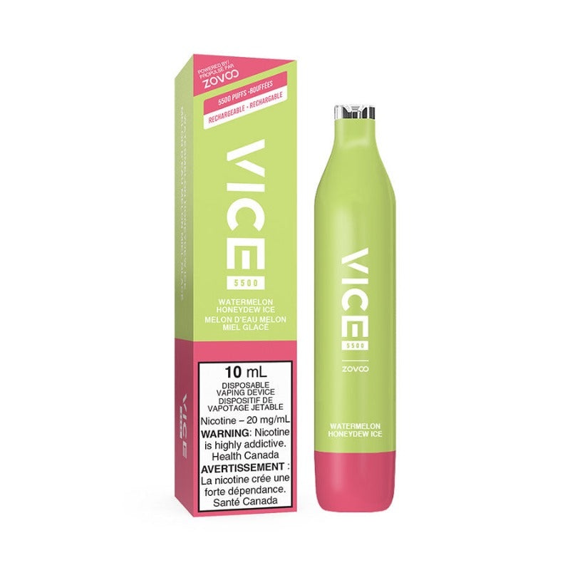 Vice 5500 Watermelon Honeydew Ice Disposable