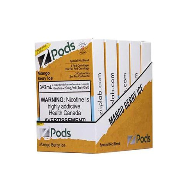 Z Pods Mango Berry Ice 2% Special Nic Blend