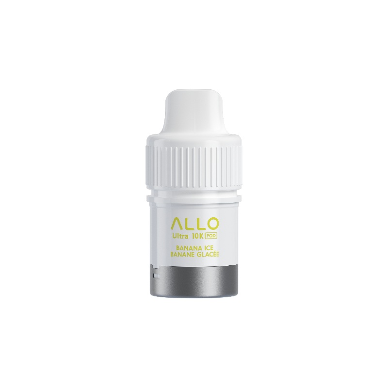 Allo Ultra 10k Hybrid Banana Ice Pre-filled Pod