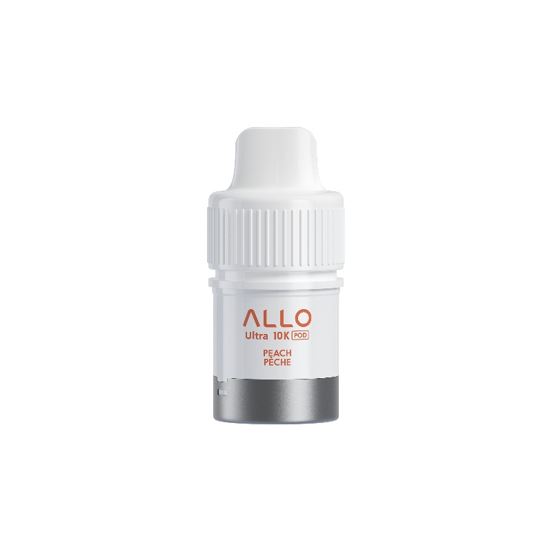 Allo Ultra 10k Hybrid Peach Pre-filled Pod