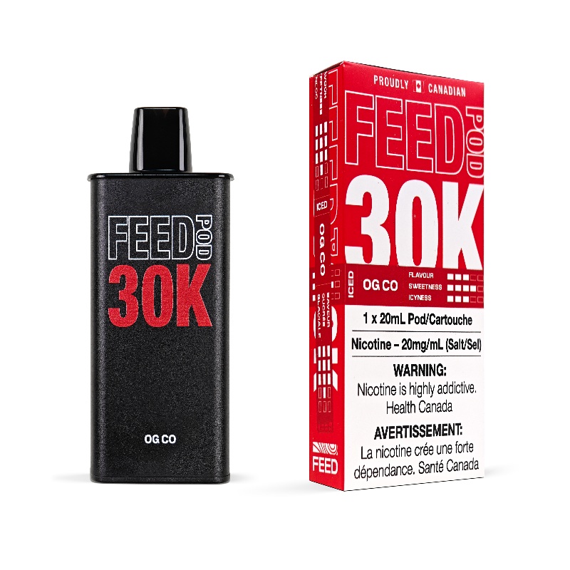 Feed 30K OG CO (Brisky Classic Red) Prefilled Pod