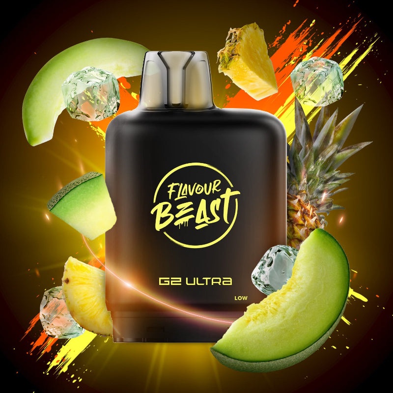 Level X G2 Ultra Flavour Beast Pods – Honeydew Pineapple Ice, 50K Puffs
