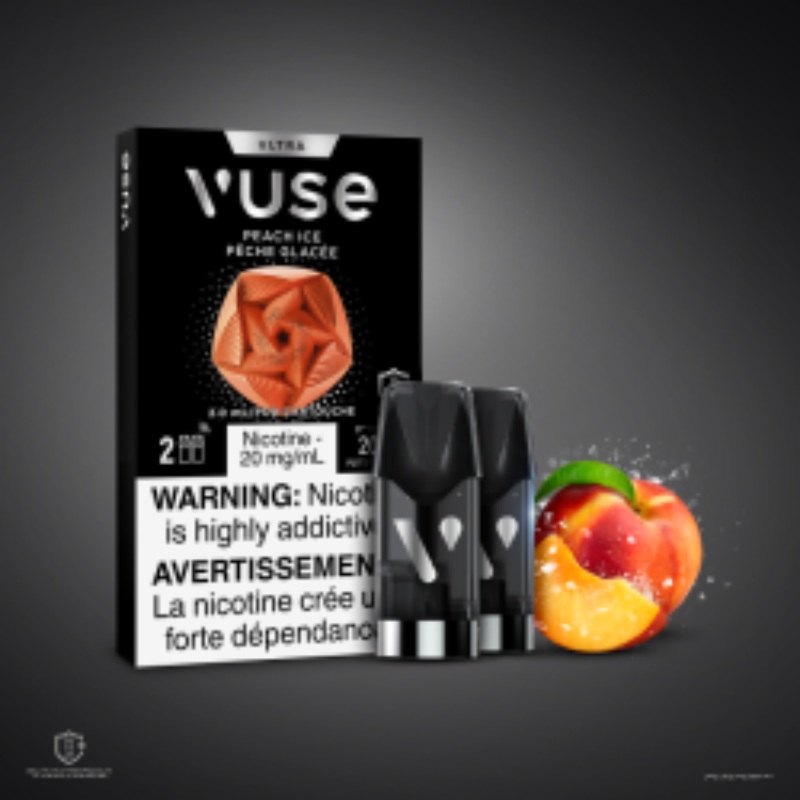Vuse Ultra Peach Ice Epod Pod|20MG|20MG (ONT-TAX)