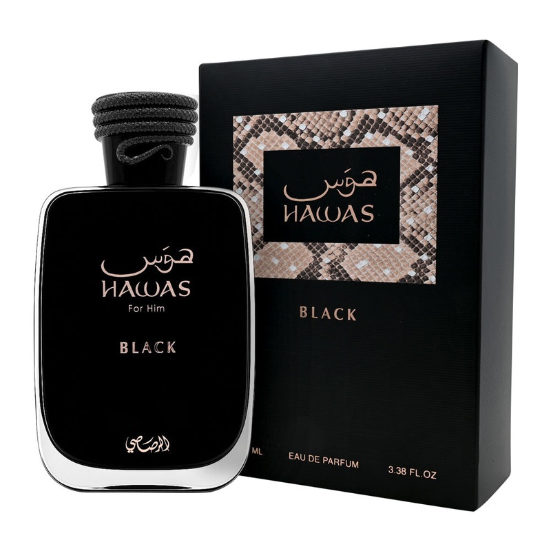 Hawas Black – Retail Bottle|Retail Bottle – 100 ml (3.38 fl oz)