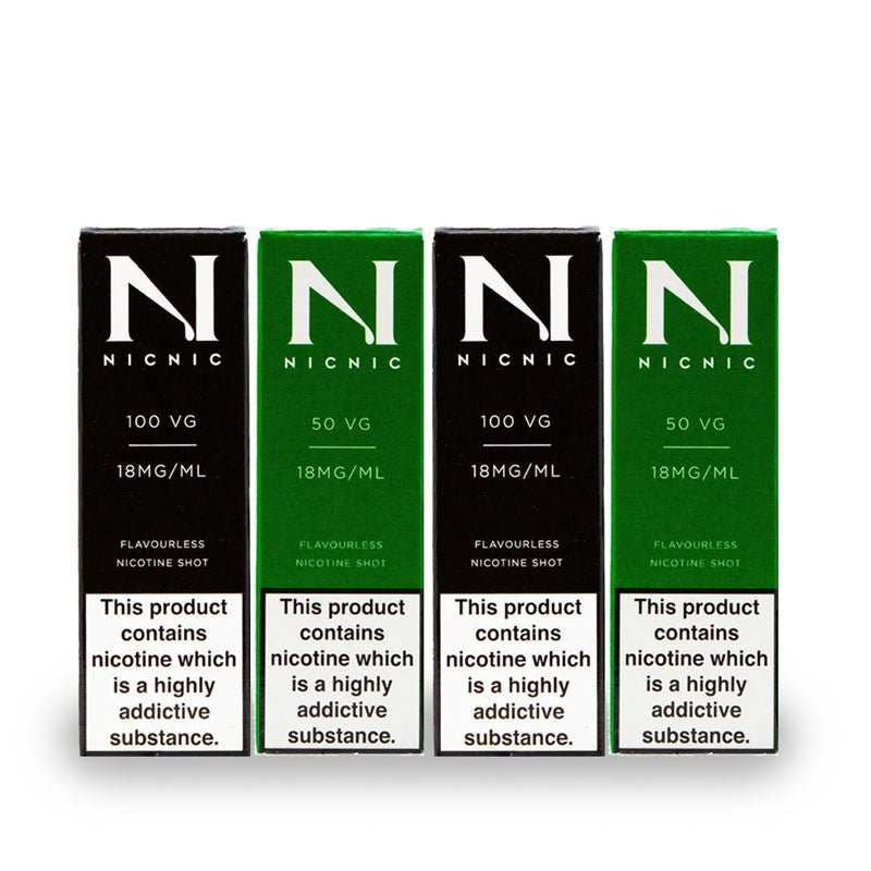 12mg Long Fill Nic Shot Bundle