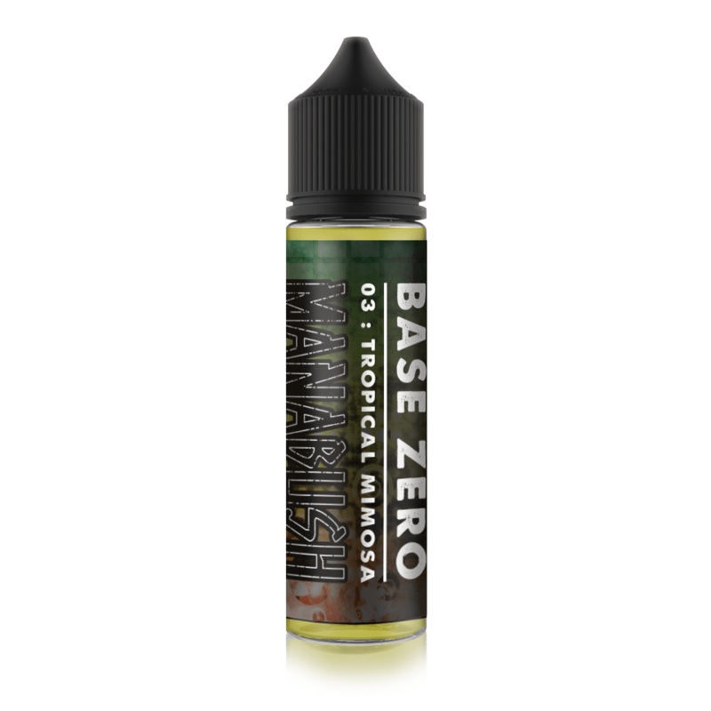 Base Zero 03 : Tropical Mimosa – Tropical fruits and Champagne UK Eliquid.