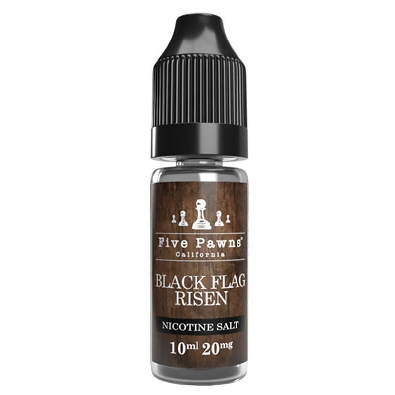 Black Flag Risen 10ml Nic Salt E-liquid By Five Pawns