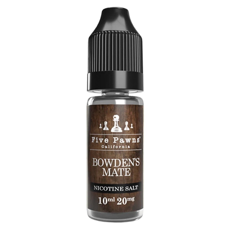 Bowdens Mate 10ml Nic Salt By Five Pawns