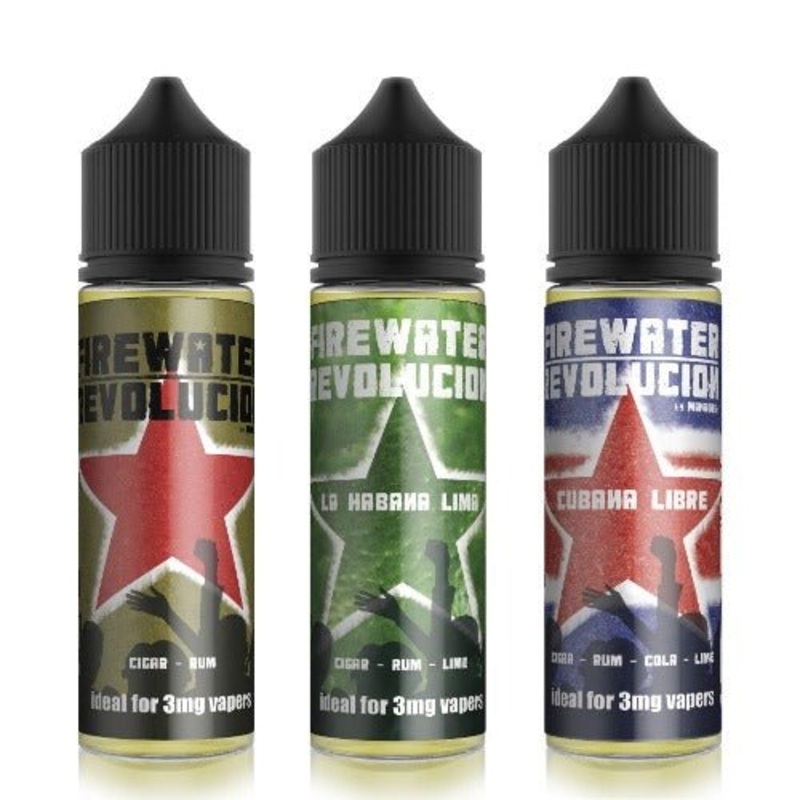 FIREWATER REVOLUCION! – The Full Shortfill Range