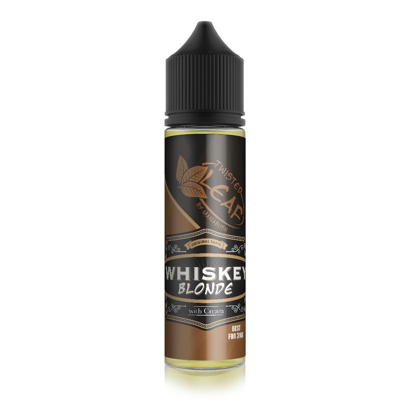 Whiskey Blonde: Sweet Blonde, Whiskey, and Cream – Manabush Eliquid