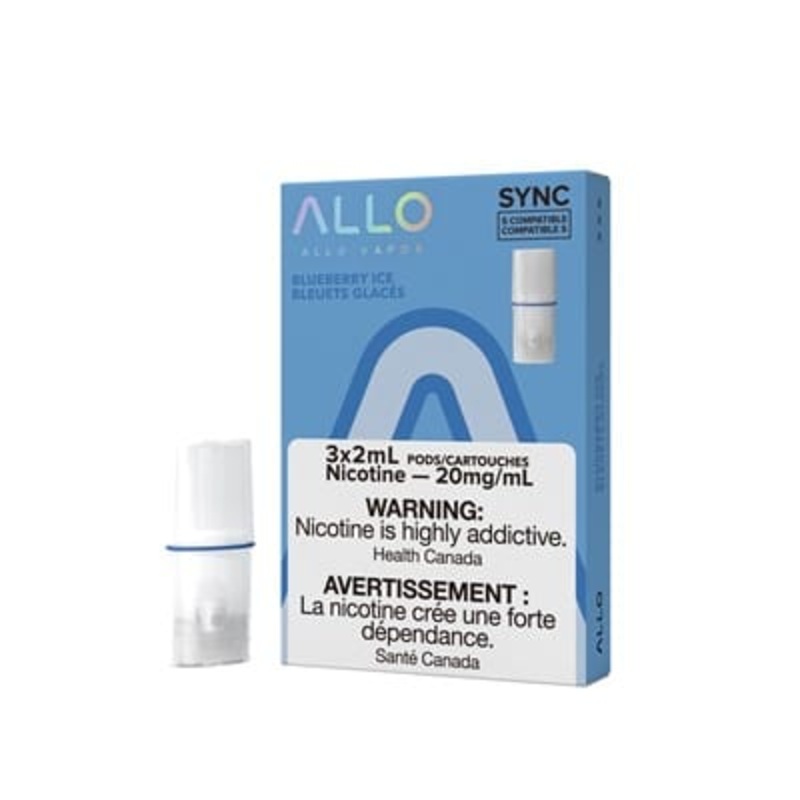 ALLO SYNC </BR> BLUEBERRY ICE|20mg