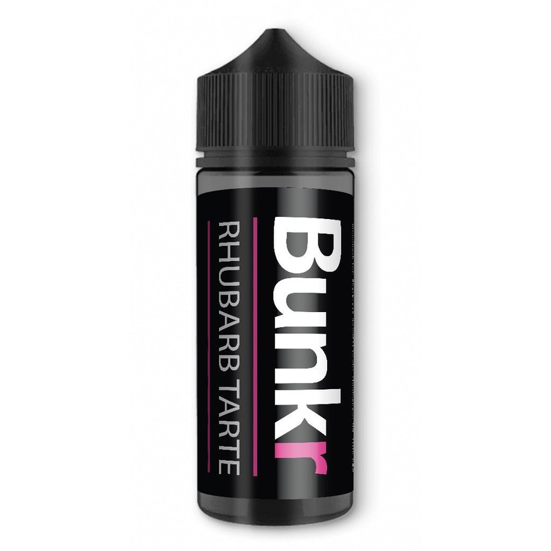 Bunkr – Rhubarb Tarte 100ml Shortfill by Manabush