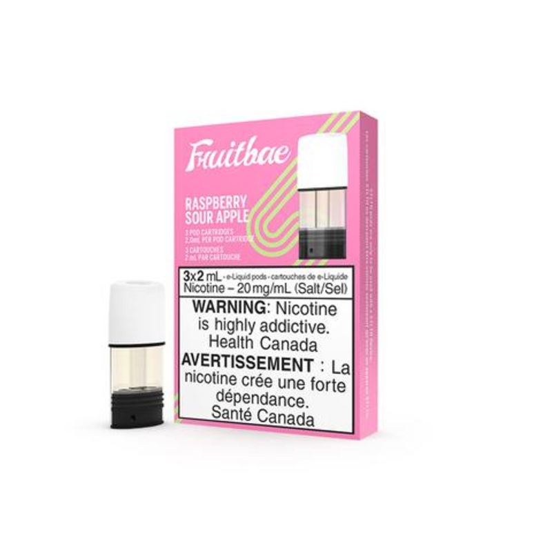 FRUITBAE PODS </BR> RASPBERRY SOUR APPLE