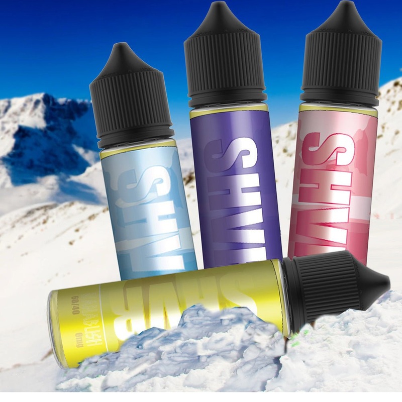 SHVR Ice-Cool E-Liquid Range  Full Range