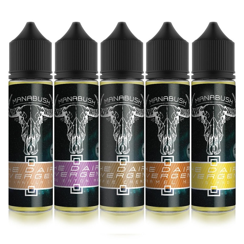 The Dairy Divergent – Full Range of UK Lush Dairy Eliquids