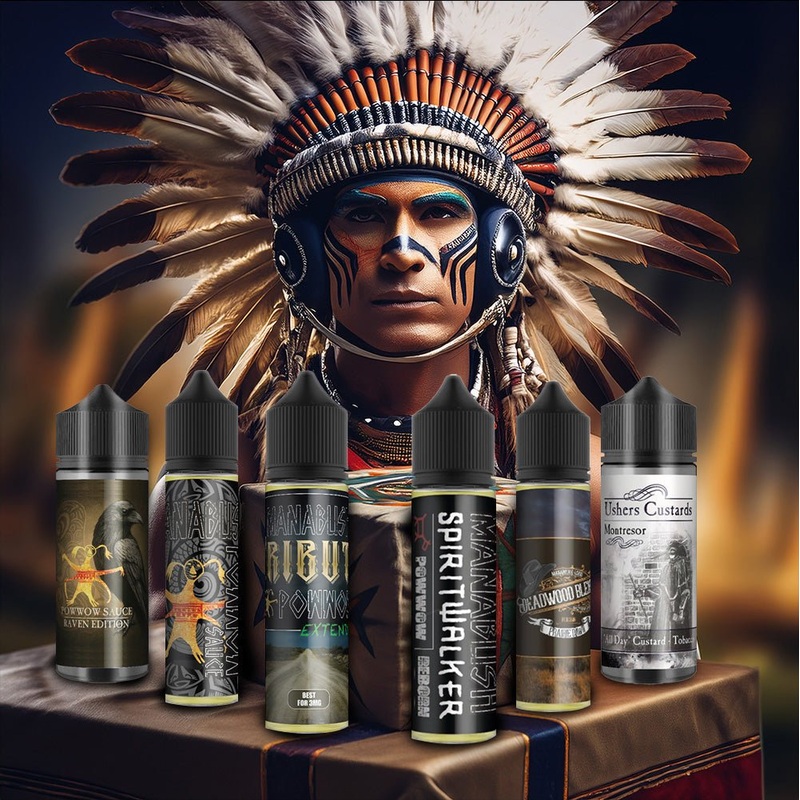 The Powwow Pack – Every version of this iconic e-liquid