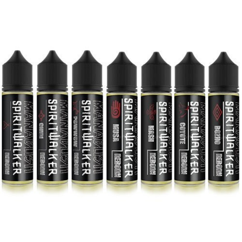 The Spiritwalker Reborn – Full Range Bundle for 3mg 50ml Shortfills