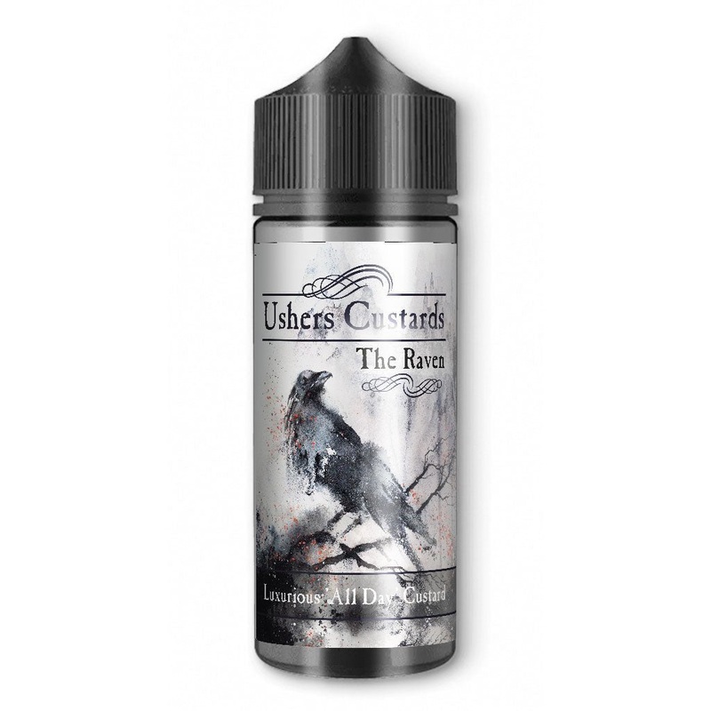 Ushers Custards – The Raven – 100ml Custard E-liquid