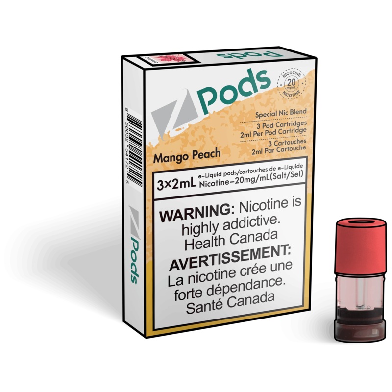 Z PODS </br> MANGO PEACH|20mg-ONTAX