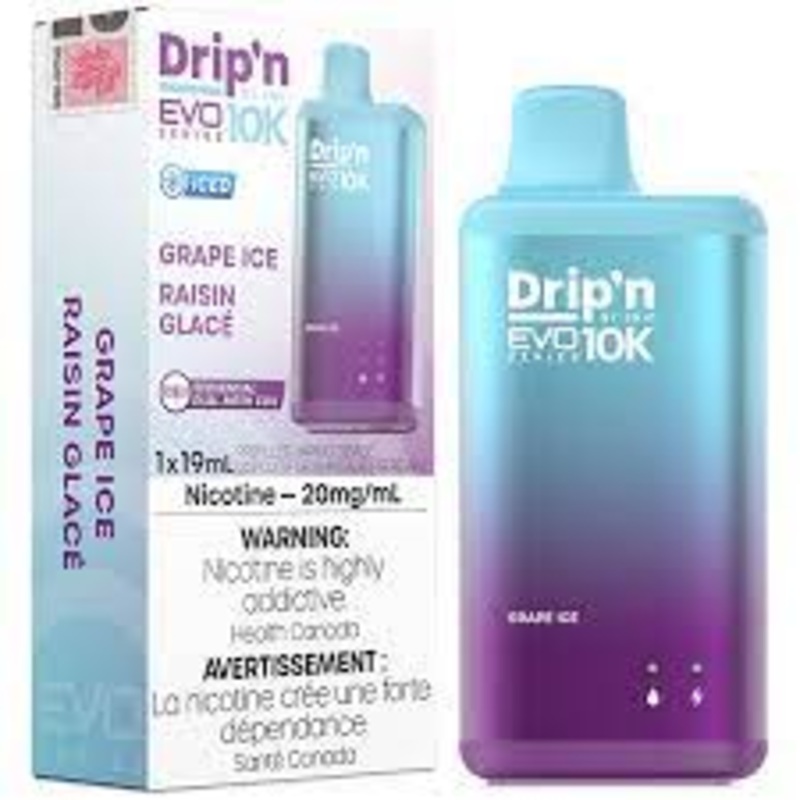 DRIP’N 10K </BR> GRAPE ICE (DSL)