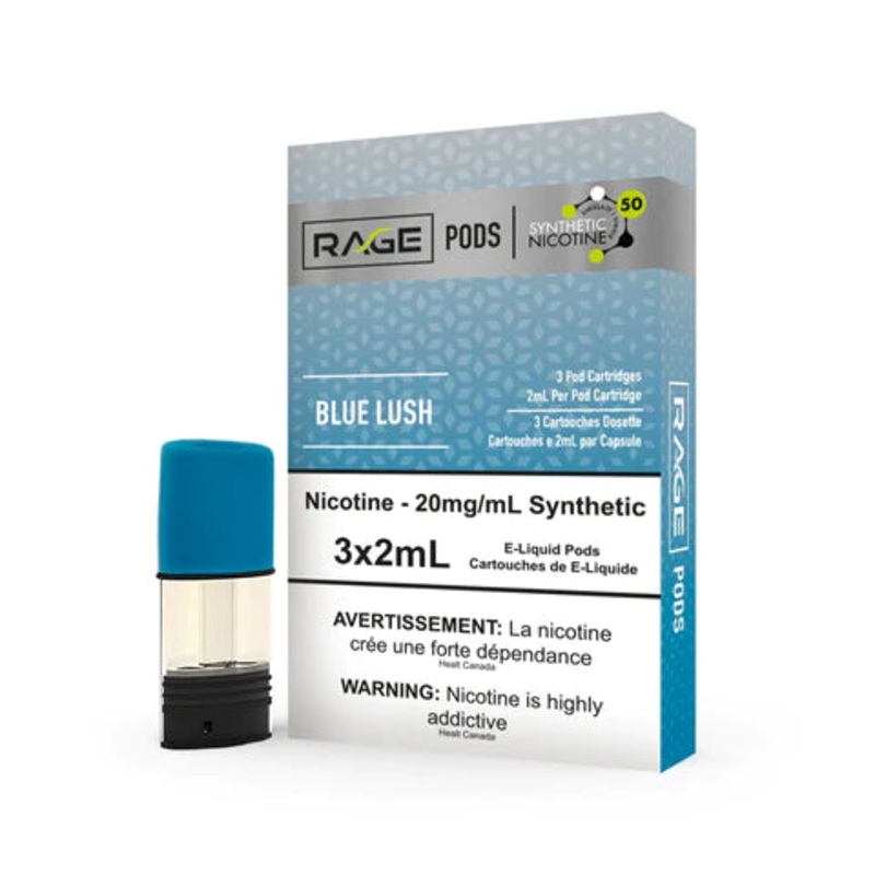 RAGE PODS </BR> BLUE LUSH