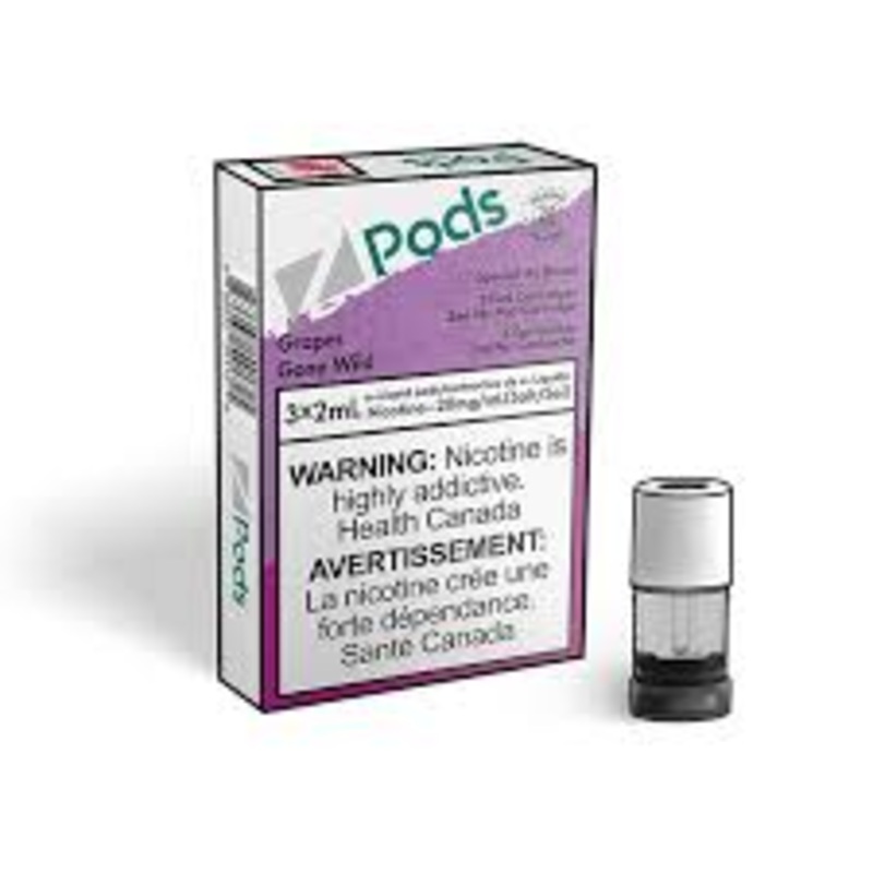 Z PODS </br> GRAPES GONE WILD|20mg-ONTAX