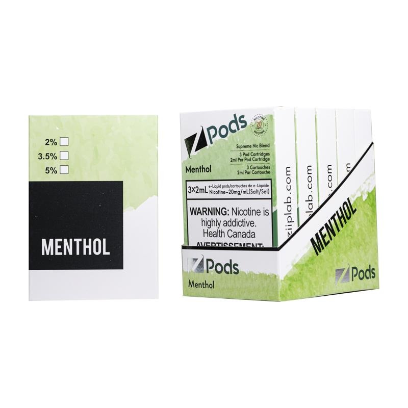 Z PODS </br> MENTHOL|20mg-ONTAX