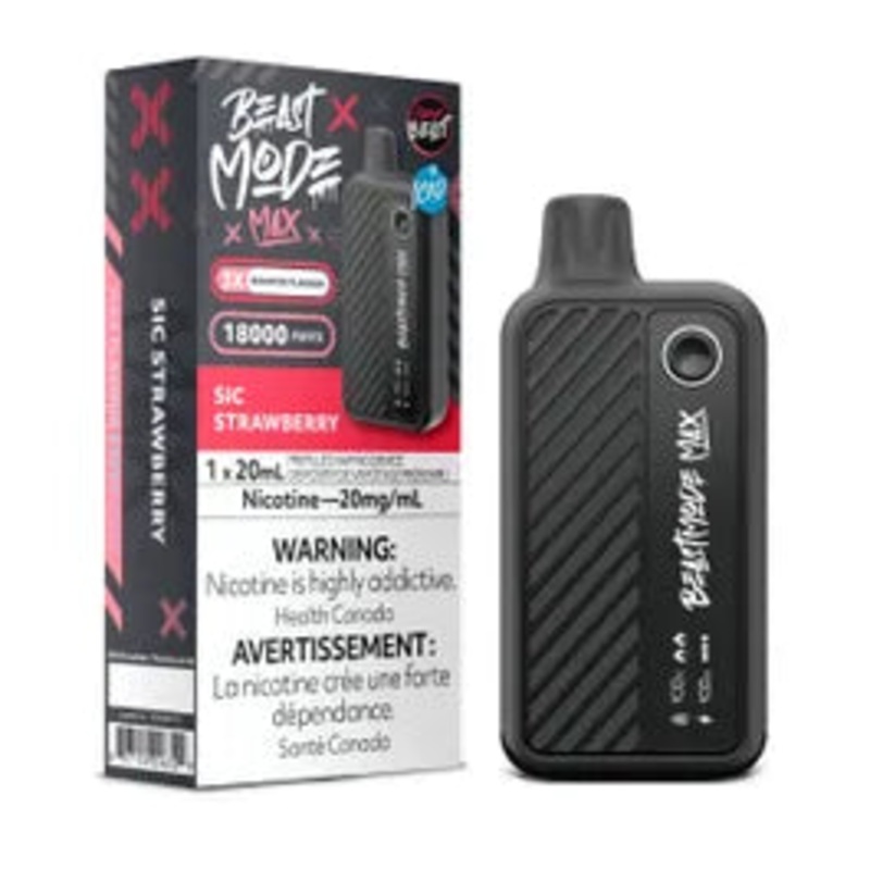 Flavour Beast Mode MAX 18K – Sic Strawberry – AB