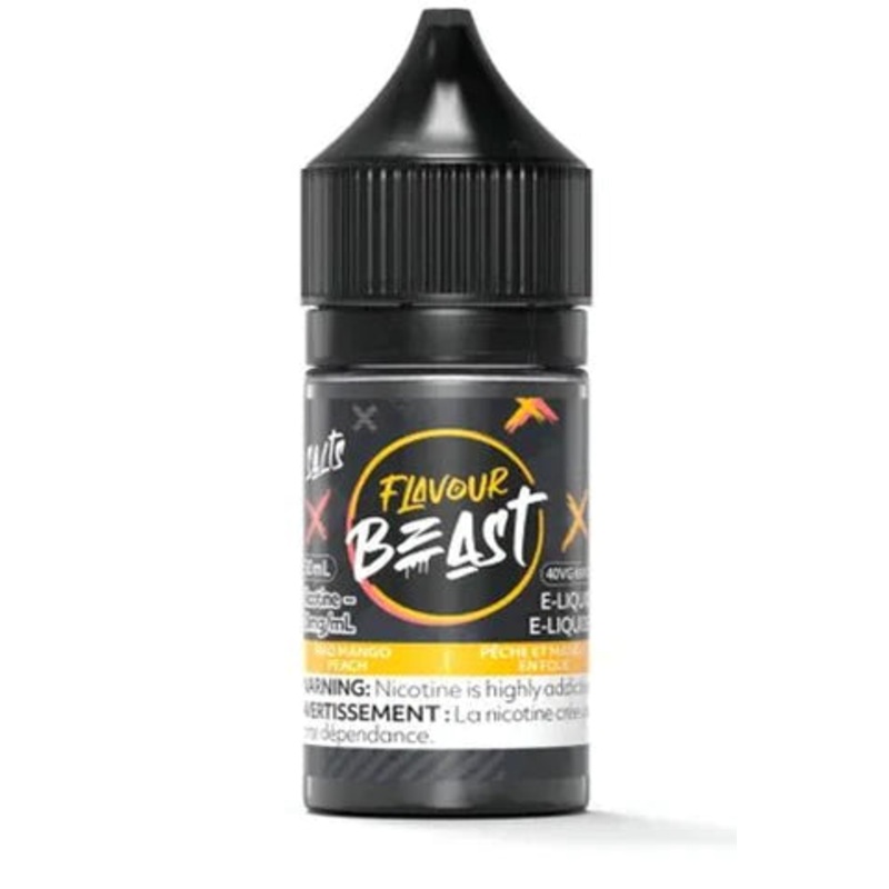 FLAVOUR BEAST SALT </BR> MANGO PEACH