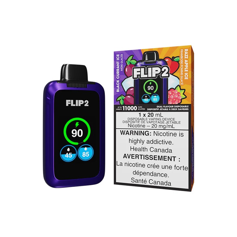 Flip 2 11K – Black Currant Ice + Razz Apple Ice