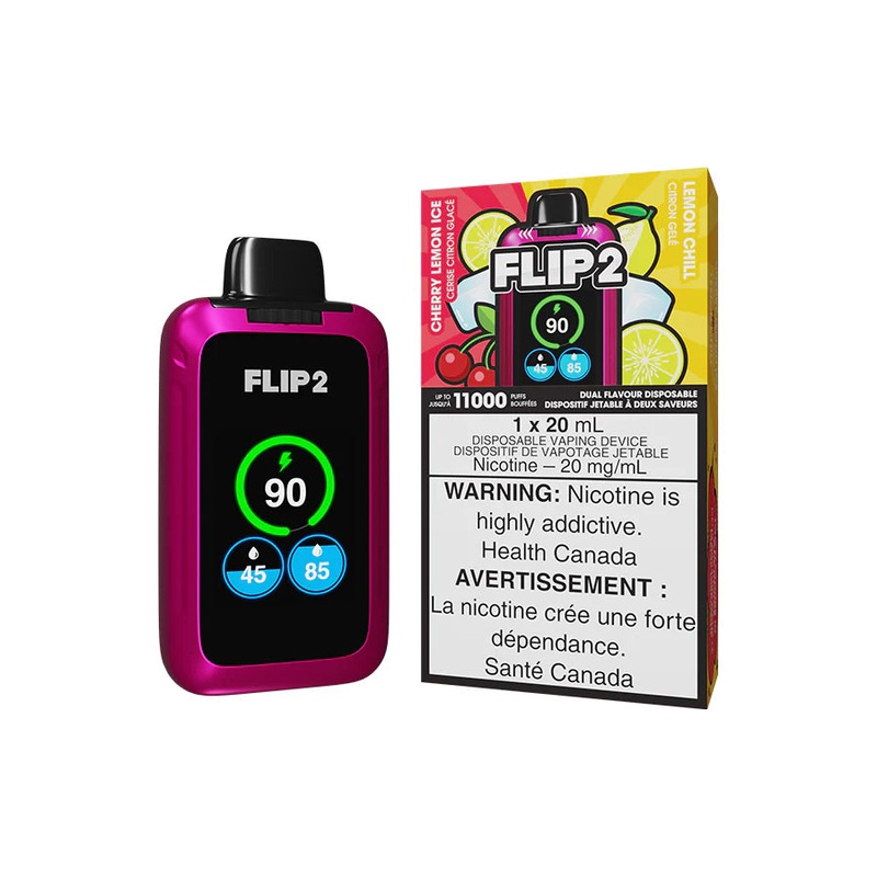 Flip 2 11K – Cherry Lemon Ice + Lemon Chill