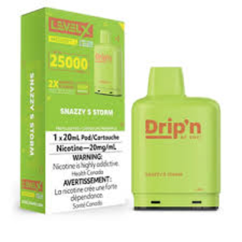 LEVEL X DRIP’N BOOST G2 </BR> SNAZZY S STORM