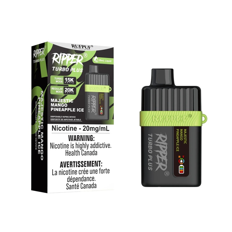 Rufpuf TURBO PLUS 20K – Majestic Mango Pineapple Ice