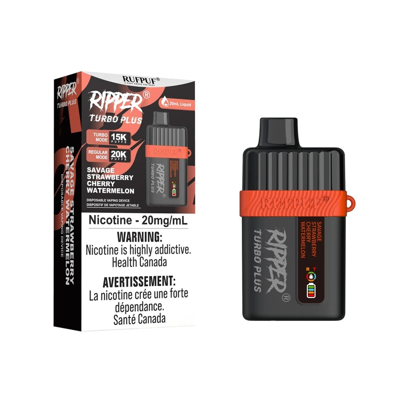 Rufpuf TURBO PLUS 20K – Savage Strawberry Cherry Watermelon