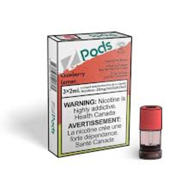 Z PODS </br> CRANBERRY LEMON|20mg-ONTAX