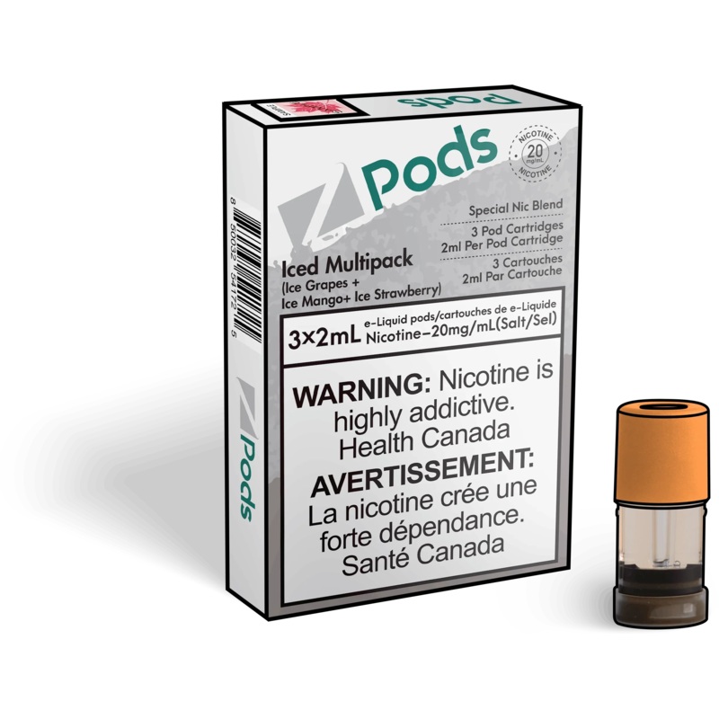 Z PODS </br> ICED MULTIPACK|20mg-ONTAX