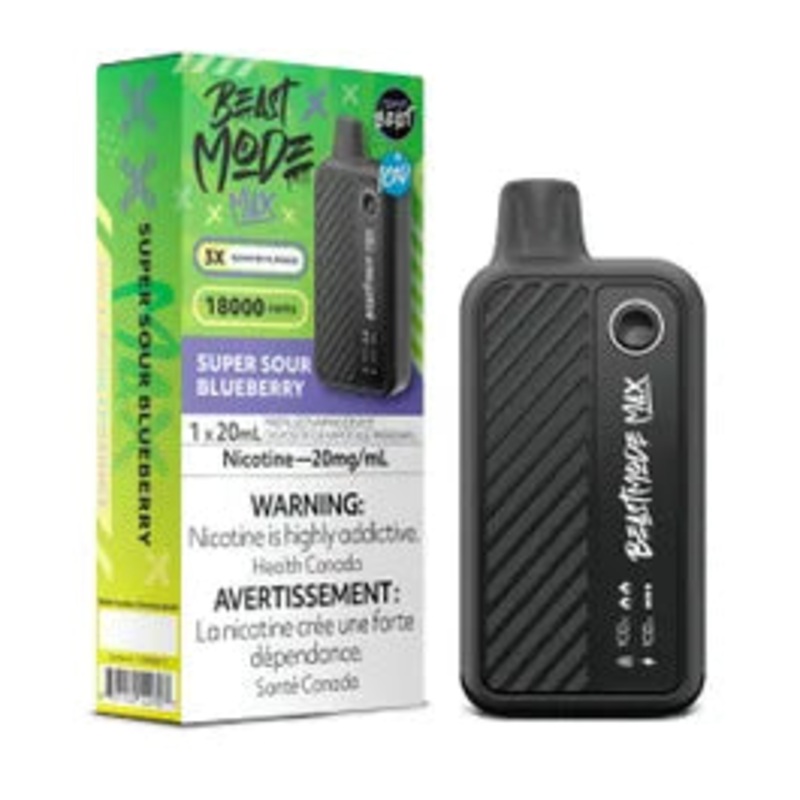 Flavour Beast Mode MAX 18K – Super Sour Blueberry – AB