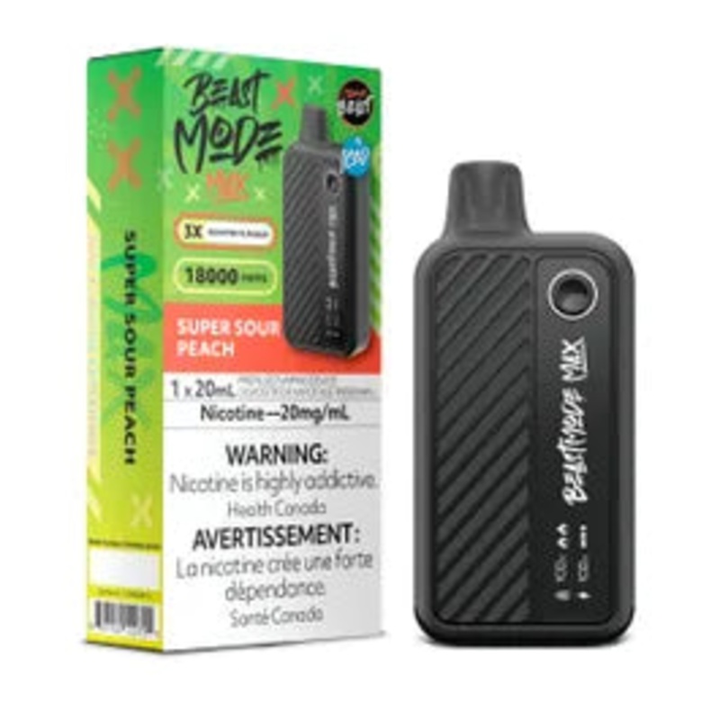 Flavour Beast Mode MAX 18K – Super Sour Peach – AB