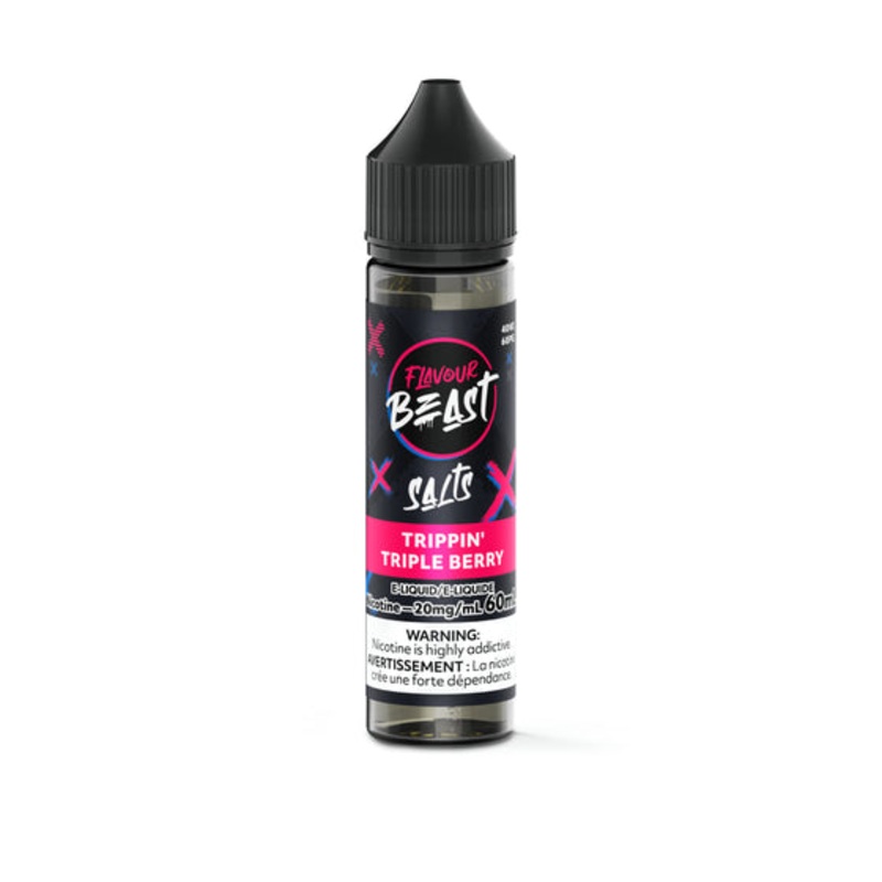 FLAVOUR BEAST SALT 60ML  </BR> TRIPLE BERRY