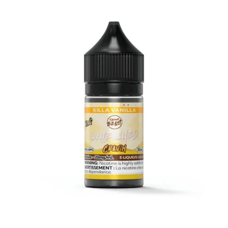 FLAVOUR BEAST SALT </BR> CRAVIN KILLA VANILLA