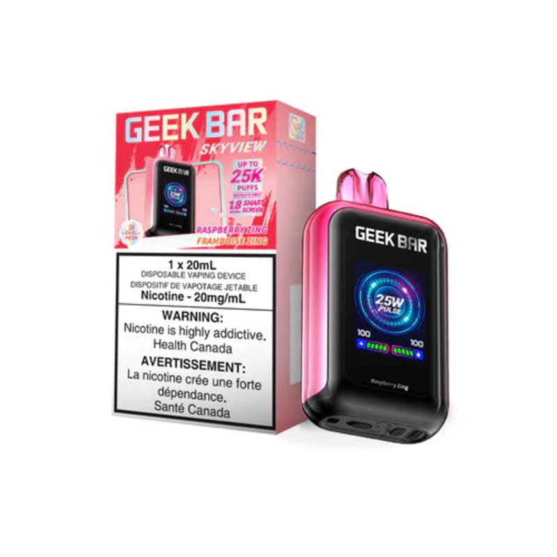 Geek Bar Skyview 25K – Raspberry Zing – AB