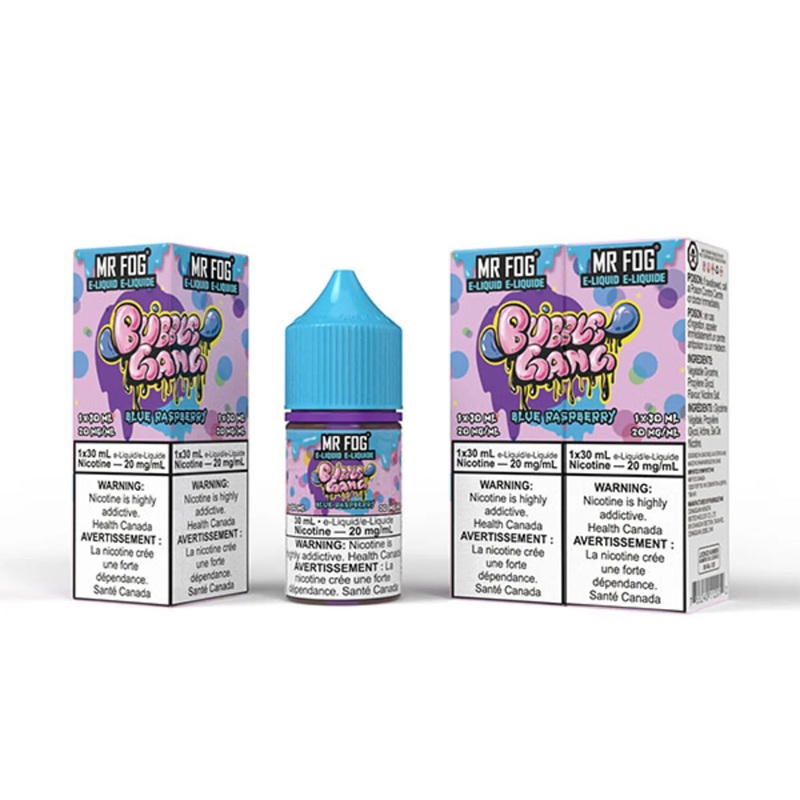 Mr Fog Bubble Gang Salt – Blue Raspberry