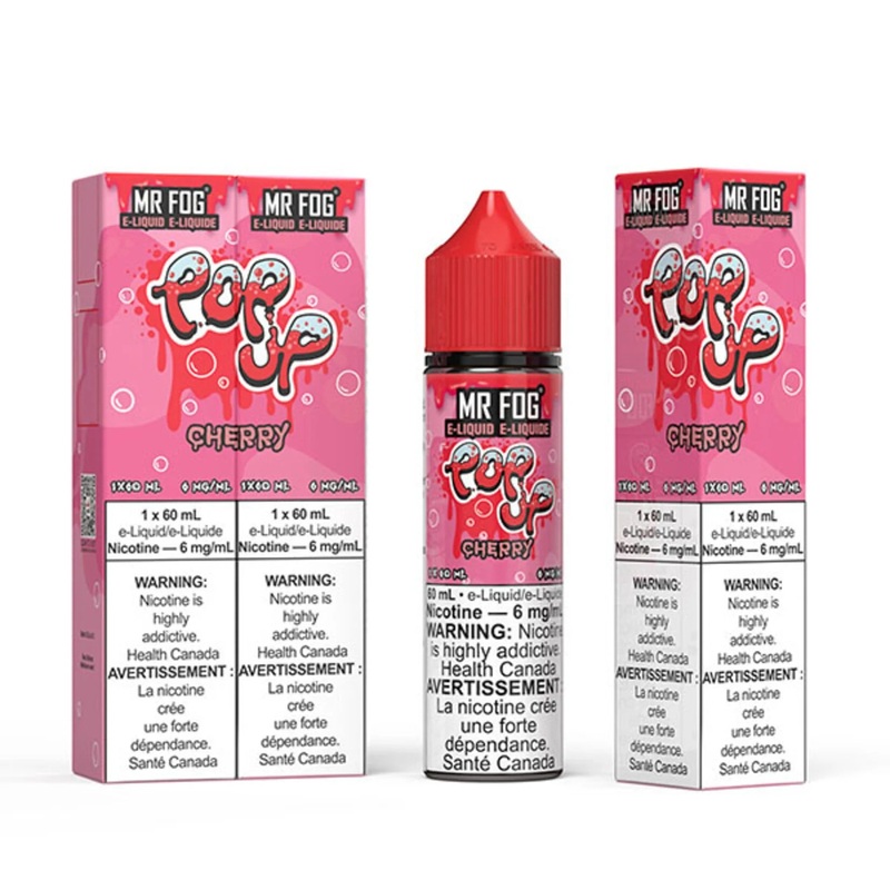 Mr Fog Pop Up – Cherry|60 ml|3 mg|6 mg