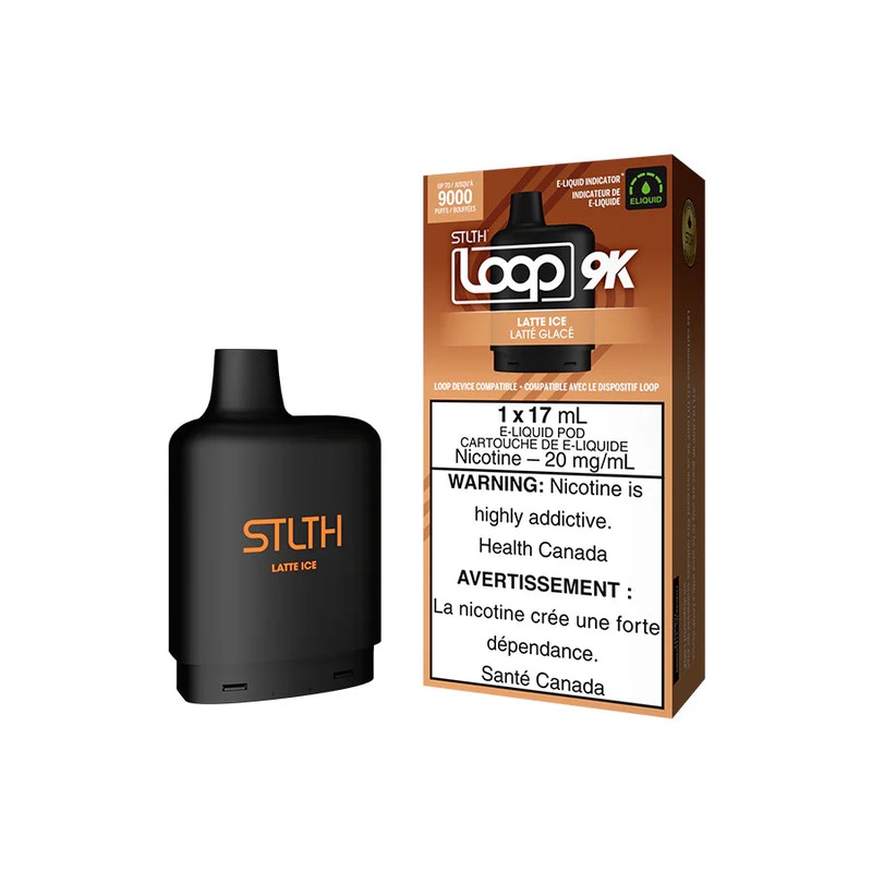 STLTH Loop 9K Pod – Latte Ice|20 mg