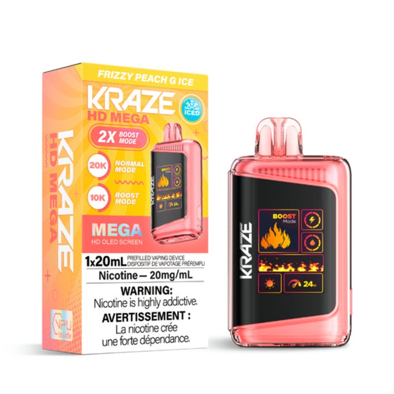 Kraze HD Mega – Frizzy Peach G Ice – AB