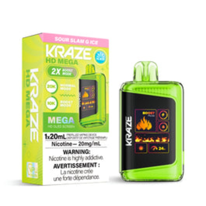 Kraze HD Mega – Sour Slam G Ice – AB